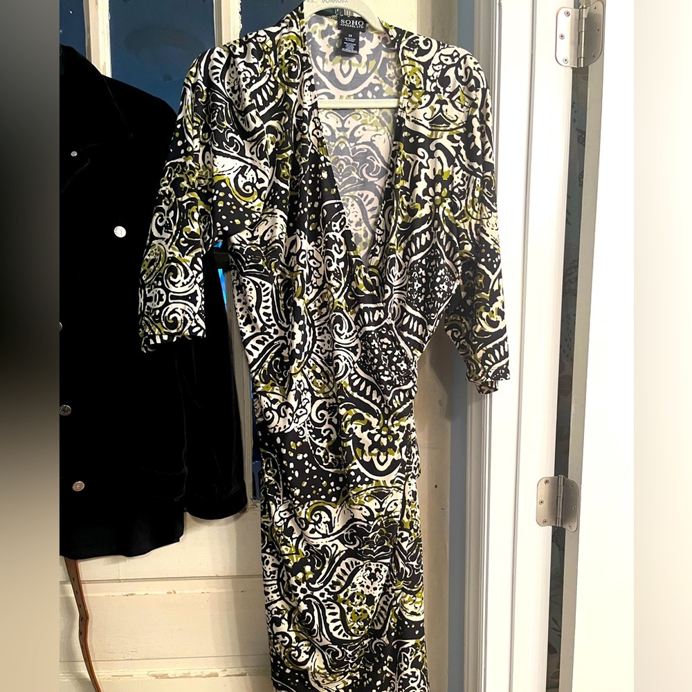 Soho Apparel limited wrap dress